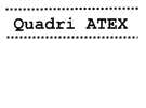 Quadri ATEX