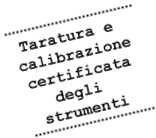 Taratura e calibrazione